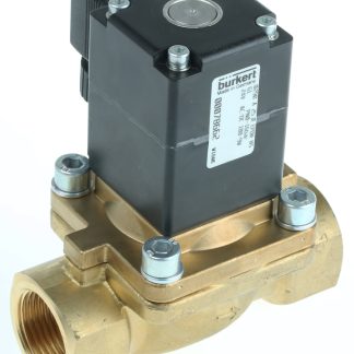 Elettrovalvola NC Burkert, 16 bar max, 2 porte , 24 V c.a./c.c., 1poll