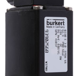 Elettrovalvola NA/NC Burkert, 6 bar max, 3 porte , 24 V c.c., 1/4poll