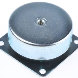 Supporto antivibrazione Fabreeka in Neoprene, M6, Ø 58mm, H. 28mm, 35kg