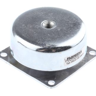 Supporto antivibrazione Fabreeka in Neoprene, M10, Ø 76mm, H. 38mm, 90kg