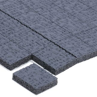 Feltrino antiscivolo Adesivo Essentra in Polietilene (PE), forma quadrata x 3.2mm