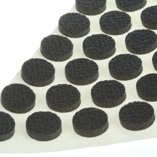 Feltrino antiscivolo Adesivo Essentra in Polietilene (PE), forma circolare, Ø 12.7mm x 3.2mm