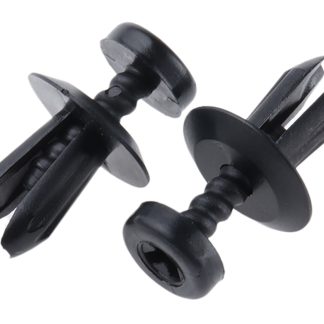 Rivetto A scatto Essentra in Nylon, col. Nero, Ø 5mm, L. 11mm