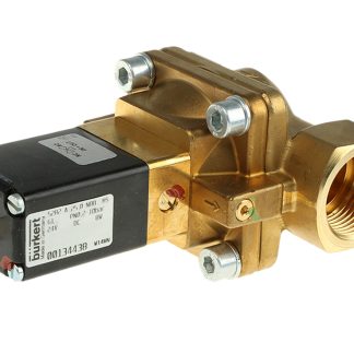 Elettrovalvola NC Burkert, 10 bar max, 2 porte , 24 V c.c., 1poll