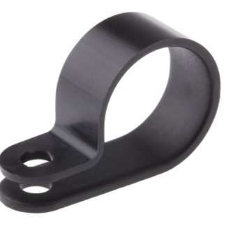 Fermaglio a P in Poliammide HellermannTyton, Ø interno 17.5mm, Ø foro 4.2mm