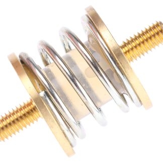 Supporto antivibrazione Taica in Silicone, M6, Ø 28mm, H. 47mm