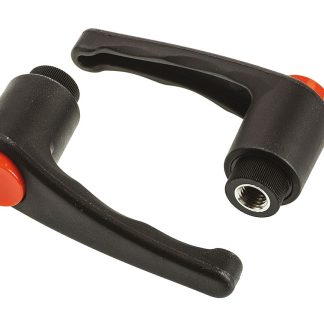 Leva di serraggio RS PRO Femmina, M10, L. inserto 18mm, in Acciaio inox