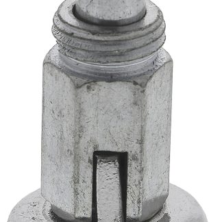 Bullone indice RS PRO, in Acciaio Zincato, filettatura M10 x 1, Ø testa 18mm, lunghezza 30.4mm