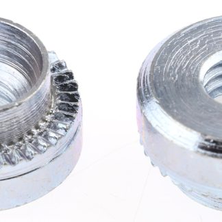 Boccola rivetto Hank, in Acciaio Zincato e passivato chiaro, filettatura M5, Ø foro di fissaggio 7.95mm