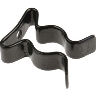 Clip a molla in Acciaio RS PRO, diametro di 9.53mm, diametro foro 8BA, dimensioni 15.88mm x 6.35mm x 19.84mm