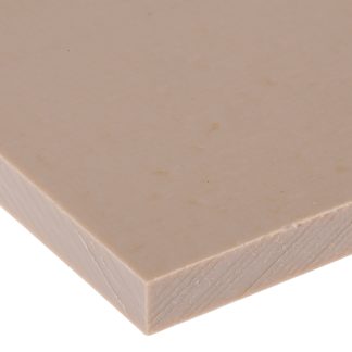 Foglio di plastica Tipo pieno RS PRO in PEEK, Beige, 300mm x 245mm x 6mm
