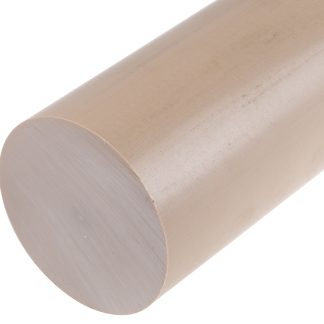Asta in polietereterchetone (PEEK) RS PRO, Beige, 300mm, Ø 80mm