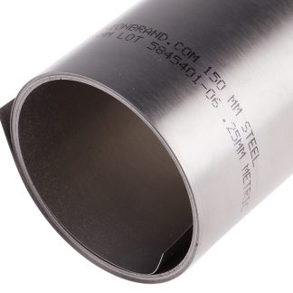 Spessore in acciaio 0.25mm x 2.5m x 150mm