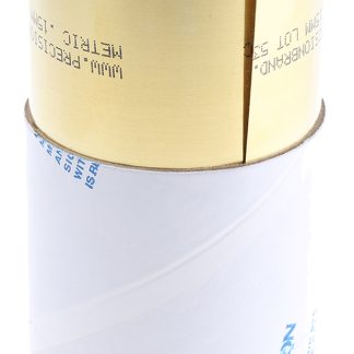 Spessore in ottone Giallo, 2.5m x 150mm x 0.15mm