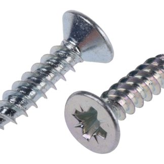 Vite per legno Svasata in Acciaio zincato lucido RS PRO 3/4poll., filettatura No. 8, guida Pozidriv