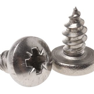 Vite autofilettante a  a testa conica in Acciaio inox RS PRO, filettatura 10, L 9.5mm, guida Pozidriv