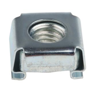 Dado a gabbia in Acciaio Galvanizzato RS PRO, 13.72mm, filettatura M6, foratura 9.53 x 9.53mm