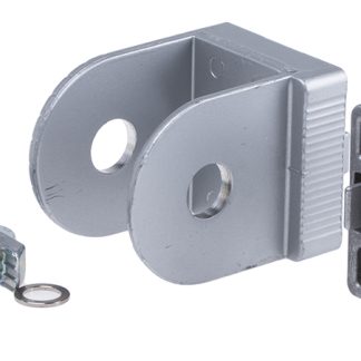 Connettore multiangolo Bosch Rexroth in Alluminio, per profili da 45 mm, scalanatura da 10mm, M8