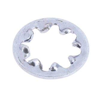 Rondella antivibrante RS PRO, in Acciaio Zincato lucido, per vite/bullone M4, Ø esterno 8.0mm