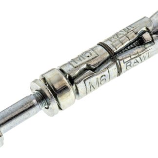 Ancoraggio per muro RawlPlug in Acciaio M6, Ø foro di fissaggio 12mm, L 70mm