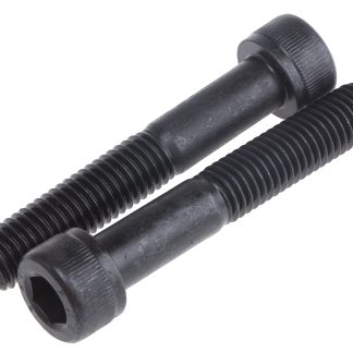 Vite a brugola esagonale in acciaio Nero, auto-colorante RS PRO, filettatura M10 x 60mm