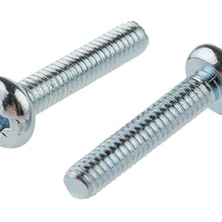 Vite metrica a testa Conica RS PRO M2.5, in Acciaio, 12.0mm