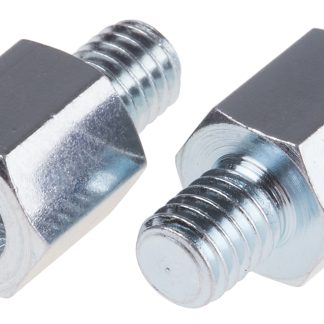 Distanziale filettato Esagonale Maschio/Femmina, in Acciaio Zincato, L. 10mm, M6 x M6