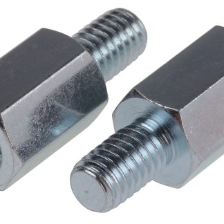 Distanziale filettato Esagonale Maschio/Femmina, in Acciaio Zincato, L. 14mm, M6 x M6