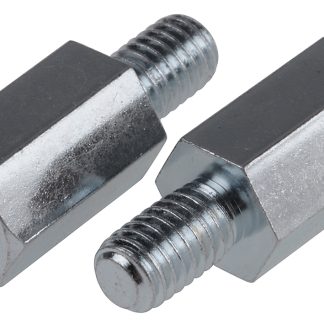 Distanziale filettato Esagonale Maschio/Femmina, in Acciaio Zincato, L. 16mm, M6 x M6