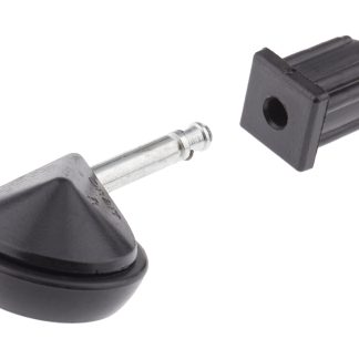 Rotelle Nylon RS PRO Tubo quadrato, 25mm