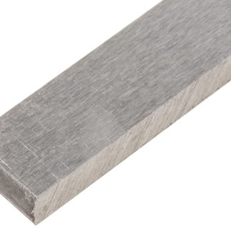 Barra in Argento Acciaio, Ø 1/8poll, 1/4poll x 1/4poll x 457mm