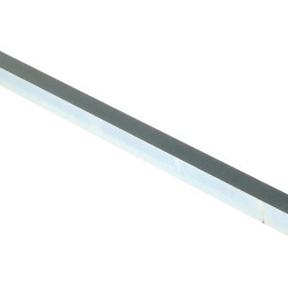 Barra quadrata in Acciaio per chiavi, Ø 10mm, 10mm x 10mm x 330mm