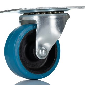 Ruota per carrelli orientabile RS PRO in Gomma, Ø 75mm, 90kg