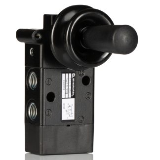 Valvola pneumatica a controllo manuale Norgren, 3/2, con Leva, G 1/4
