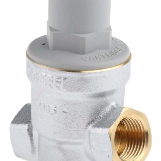 Valvola riduttrice di pressione in Ottone cromato RS PRO, 6bar max, 2L/s max, connessione 1/2" ferro avvitato femmina