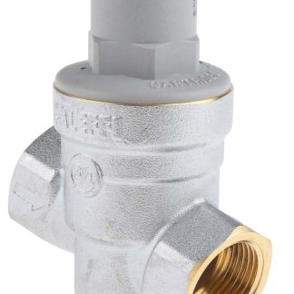 Valvola riduttrice di pressione in Ottone cromato RS PRO, 6bar max, 2L/s max, connessione 3/4" ferro avvitato femmina
