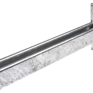 Staffa per trave in Acciaio Unistrut P 2663 300, braccio di 300mm, base di 135 x 45mm