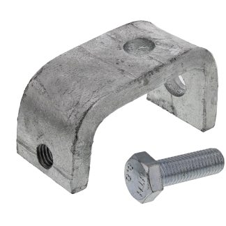 Morsetto a barra in Acciaio Unistrut, dimensione profilato adatta 41 x 41mm