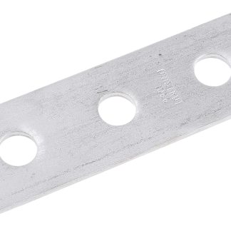 Staffa Rettangolare in Acciaio inossidabile Unistrut, 3 fori da 14.3mm di diametro, dimensioni 120 x 40mm