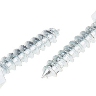 Vite a testa piana RS PRO in Acciaio Zincato lucido, filettatura 8mm, lunghezza 40mm