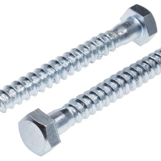 Vite a testa piana RS PRO in Acciaio Zincato lucido, filettatura 10mm, lunghezza 70mm