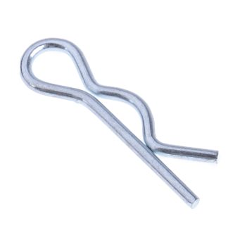 Clip di fissaggio RS PRO in Acciaio Zincato lucido, diametro 4.76mm, lunghezza 19.5mm
