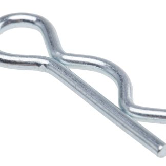 Clip di fissaggio RS PRO in Acciaio Zincato lucido, diametro 8mm