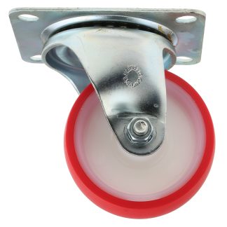 Ruota per carrelli orientabile Flexello in Poliuretano, Ø 100mm, 250kg