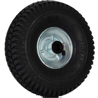 Ruota carrello RS PRO, tipo Pneumatico, in Gomma, Ø 260mm, carico 200kg