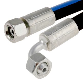 Tubo idraulico RS PRO, lungo 1758mm, Øint 3/8poll, connettore A: , connettore A: Straight G 3/8 Femmina, B: , B: G 3/8