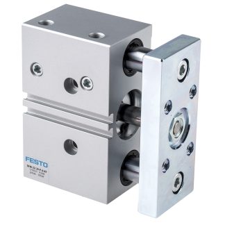 Cilindro guidato Festo serie DFM 170929, corsa 20mm, foro da 32mm, Doppio effetto, 10 bar max
