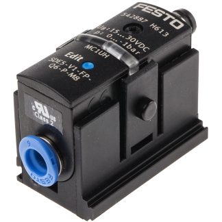 Sensore di pressione SDE5-V1-FP-Q6-P-M8, pressione massima 0bar, IP40 6 mm Tubing