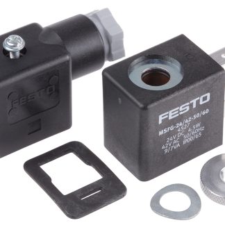 Bobina per valvola a solenoide Festo, 24 V c.c., 42 V c.a.