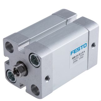 Cilindro pneumatico Festo ADN 536263, Doppio effetto, foro da 25mm, corsa 25mm, M5, 10 bar max